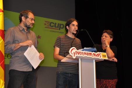 El grup de suport a la CUP-CC fa una crida a la participació en la campanya electoral -Imatge 1-