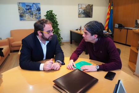 El delegat del Govern a Barcelona visita Ripollet per parlar de temes estratgics -Imatge 1-