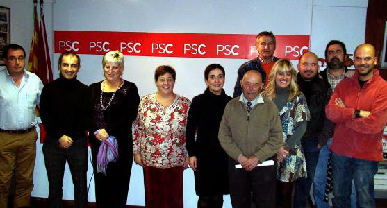 Nova executiva de l'agrupació local del PSC -Imatge 1-