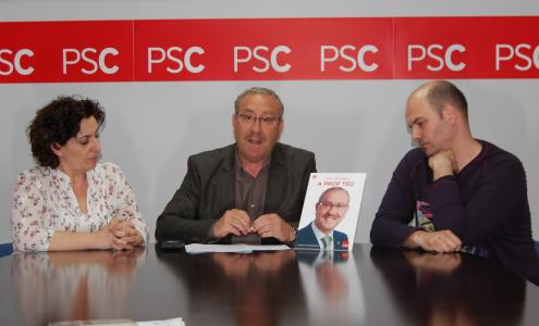 Municipals 2011<br> L'ocupació, un dels punts principals al programa electoral del PSC -Imatge 1-