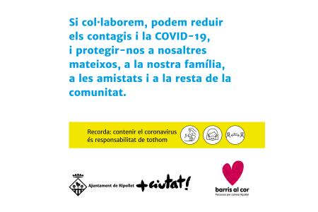 Nova acció de contenció de transmissió comunitària de la COVID-19 a Ripollet -Imatge 1-