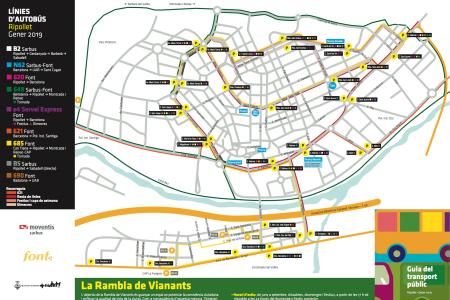 L'Ajuntament edita la Guia del Transport Públic 2019 -Imatge 1-