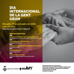 Ripollet celebra el Dia Internacional de la Gent Gran amb una mostra d'entitats -Imatge 1-