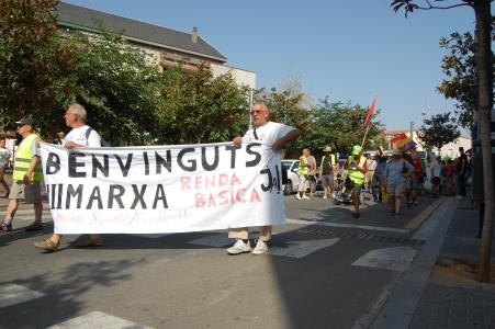 La Marxa contra l'Atur i la Pobresa arriba a Ripollet -Imatge 1-