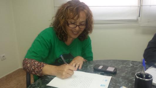 La Maria Ángeles firma la dació en pagament i gaudirà d'un lloguer social -Imatge 1-