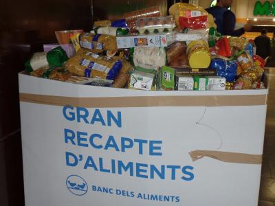El Gran Recapte recull a Ripollet més de 10.000 kg d'aliments  -Imatge 1-