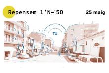 Repensem l'N150 - ruta gràfica pel tram de Cerdanyola-Ripollet