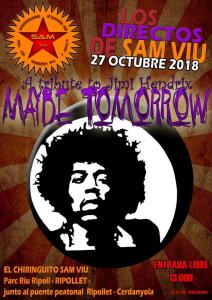 Sam Viu Festival: Tribut a Jimmy Hendrix - Maybe Tomorrow -Imatge 1-