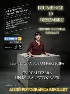 Acció Fotogràfica Ripollet participarà a la Marató de TV3 amb un gran mural -Imatge 1-